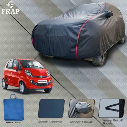 Frap Car Cover For Tata Nano, Nano Genx, Nano LX, Nano XE, Nano XT (With Mirror Pockets)