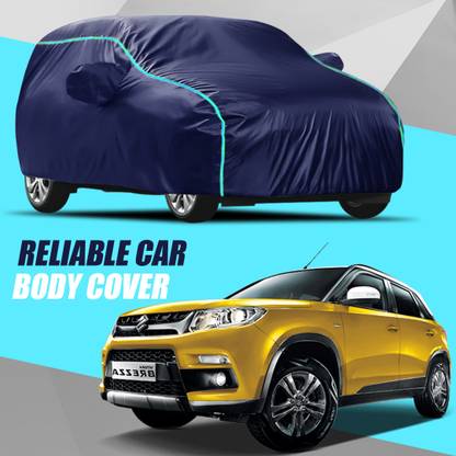 AXLOZ Car Cover For Maruti Suzuki Vitara Brezza (With Mirror Pockets)