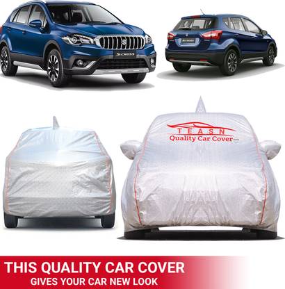 TEASN Car Cover For Maruti Suzuki S-Cross (With Mirror Pockets)