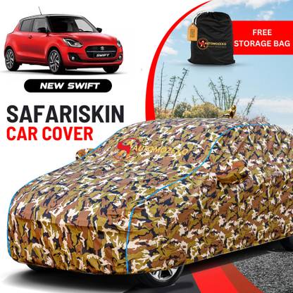 AUTOMOZEXO Car Cover For Maruti Swift (With Mirror Pockets)