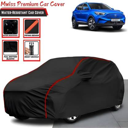 Mwiss Car Cover For MG Universal For Car (With Mirror Pockets)