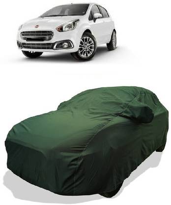 Coxtor Car Cover For Fiat Abarth Punto EVO 1.3 Emotion (With Mirror Pockets)