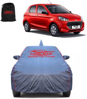 FAMEXON Car Cover For Maruti Alto K10, Alto K10 LXI (With Mirror Pockets)