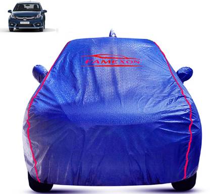 FAMEXON Car Cover For Honda Amaze (With Mirror Pockets)