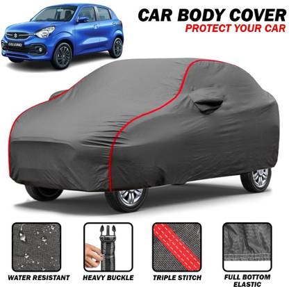 Delphinium Car Cover For Maruti Suzuki Celerio, Universal For Car (With Mirror Pockets)