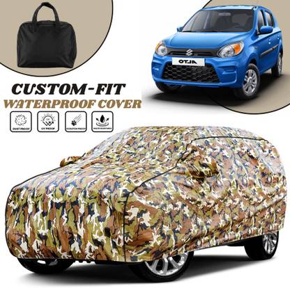 BOTAUTO Car Cover For Maruti Suzuki Alto (With Mirror Pockets)
