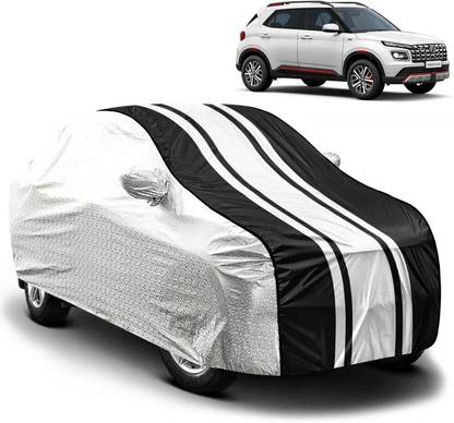 CARZEX Car Cover For Hyundai Venue (With Mirror Pockets)