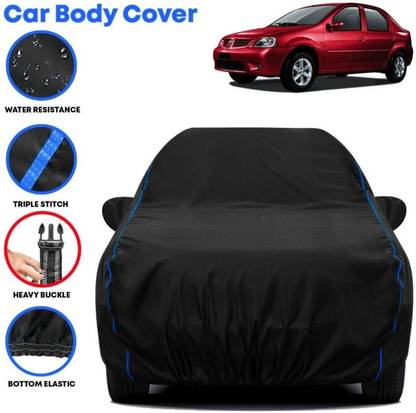 Grizzly Car Cover For Mahindra Logan Edge (With Mirror Pockets)