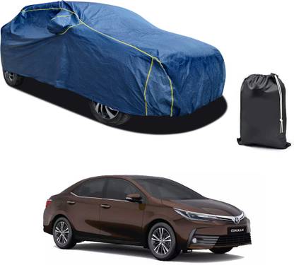 GOSHIV-car and bike accessories Car Cover For Toyota Corolla Altis (With Mirror Pockets)