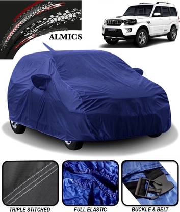 ALMICS Car Cover For Mahindra Scorpio (With Mirror Pockets)