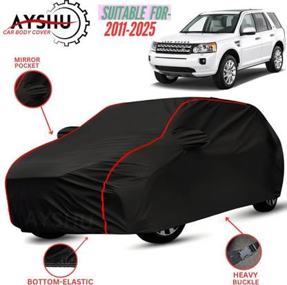 AYSHU Car Cover For Land Rover Freelander, Universal For Car (With Mirror Pockets)