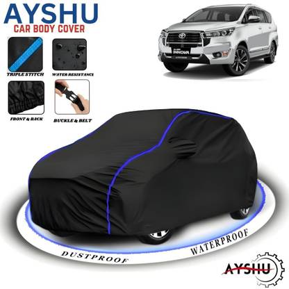 AYSHU Car Cover For Toyota Innova Crysta, Innova Crysta 2.4 G MT, Innova Crysta 2.4 G MT 8S (With Mirror Pockets)