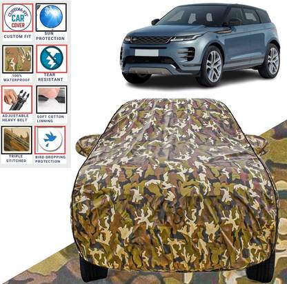 BOTAUTO Car Cover For Land Rover Evoque, Universal For Car (With Mirror Pockets)