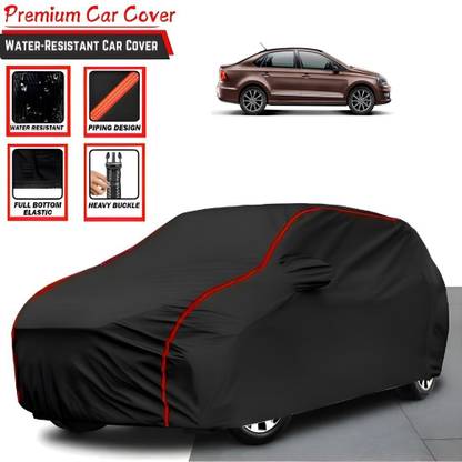 Purpleheart Car Cover For Volkswagen Vento 1.2 TSI Comfortline AT (With Mirror Pockets)