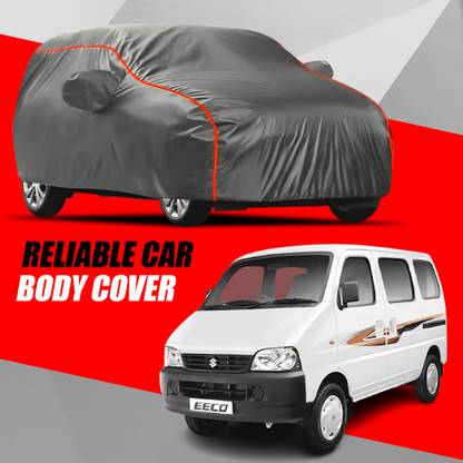 R Rayvin Star Car Cover For Maruti Suzuki Eeco (With Mirror Pockets)