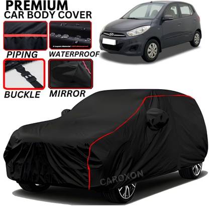 CAROXON Car Cover For Chevrolet Aveo U-VA, Aveo Uva, Aveo Uva 1.2 LS, Universal For Car (With Mirror Pockets)
