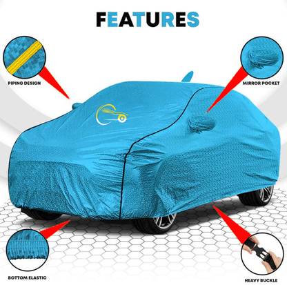 HOLME'S Car Cover For Tata Safari 3.0L (With Mirror Pockets)