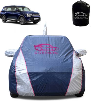 G G K RANTAL Car Cover For Kia Carens (With Mirror Pockets)