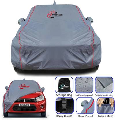 GARREGE Car Cover For Maruti Suzuki Celerio, Celerio LDi (With Mirror Pockets)