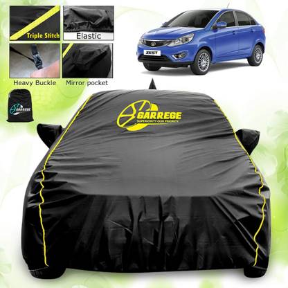 GARREGE Car Cover For Tata Zest (With Mirror Pockets)