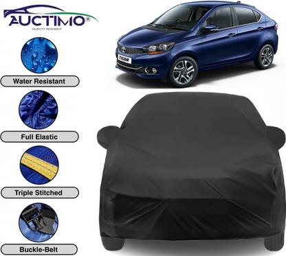 AUCTIMO Car Cover For Tata Tigor (With Mirror Pockets)