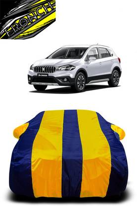 FRONCH Car Cover For Maruti S-Cross DDiS 320 Zeta (With Mirror Pockets)