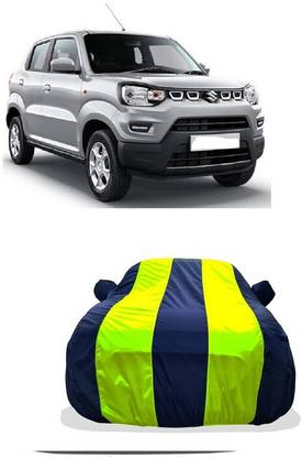 Tricway Car Cover For Maruti Suzuki S-Presso VXI Petrol (With Mirror Pockets)