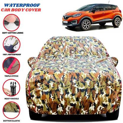 Grizzly Car Cover For Renault Captur, Captur 1.5 Diesel Platine, Captur 1.5 Diesel Platine Mono, Captur 1.5 Diesel RXE, Captur 1.5 Diesel RXE Diesel, Captur 1.5 Diesel RXL, Captur 1.5 Diesel RXT, Captur 1.5 Diesel RXT Mono, Captur 1.5 Petrol RXE, Captur 1.5 Petrol RXE Petrol, Captur 1.5 Petrol RXL, Captur 1.5 Petrol RXT, Captur 1.5 Petrol RXT Mono, Captur Platine Diesel Dual Tone, Captur Platine Dual Tone Diesel, Captur Platine Dual Tone Petrol, Captur Platine Petrol Dual Tone, Captur RXE Diesel, Captur RXE Petrol (With Mirror Pockets)