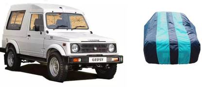 ATBROTHERS Car Cover For Maruti Suzuki Gypsy King Soft Top MPI (Without Mirror Pockets)
