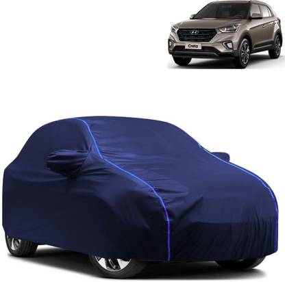 Autohaux Car Cover For Hyundai Creta 1.4 CRDi L (With Mirror Pockets)