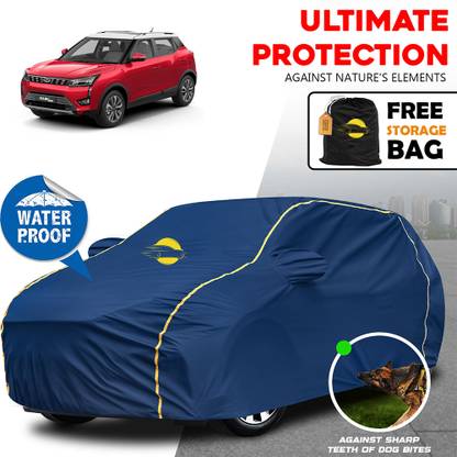 EverLand Car Cover For Mahindra XUV300 W4 Diesel, XUV300 W4 Petrol, XUV300 W6 AMT Diesel, XUV300 W6 Diesel, XUV300 W6 Petrol, XUV300 W8 AMT Diesel, XUV300 W8 Diesel (With Mirror Pockets)