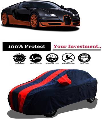 Amexride Car Cover For Bugatti Veyron (With Mirror Pockets)