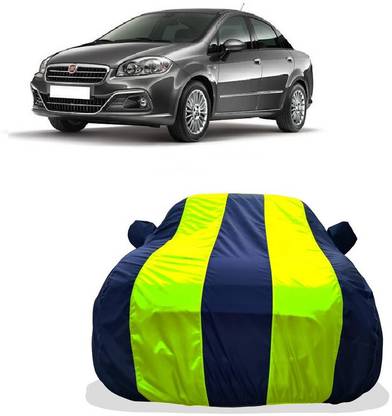 Tricway Car Cover For Fiat Linea 1.3 Multijet Active (With Mirror Pockets)
