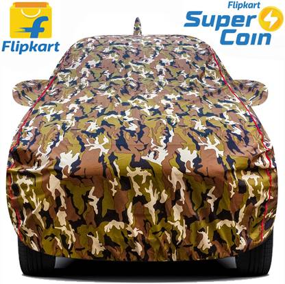 TAXZONE Car Cover For Tata Nexon, Nexon AMT, Nexon EV XM, Nexon Facelift, Nexon XZ Plus Diesel, Nexon 1.2 Revotron XZ (With Mirror Pockets)