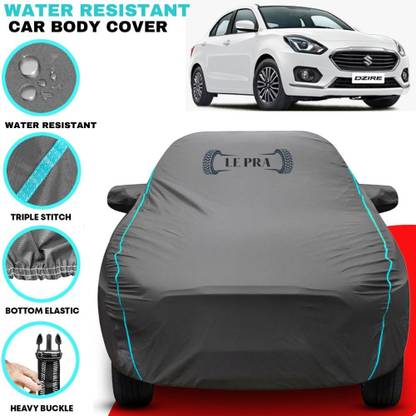 LE PRA Car Cover For Maruti Suzuki Swift Dzire, Swift Dzire 1.2L, Swift Dzire 1.3L, Swift Dzire AMT VDI Diesel, Swift Dzire AMT VXI Petrol, Swift Dzire AMT ZDI, Swift Dzire AMT ZDI Diesel, Swift Dzire AMT ZDI Plus Diesel, Swift Dzire AMT ZXI Petrol, Swift Dzire AMT ZXI Plus Petrol, Swift Dzire EX, Swift Dzire LDI, Swift Dzire LDI Diesel, Swift Dzire LDI Optional, Swift Dzire LX, Swift Dzire LXI, Swift Dzire LXI 1.2 Petrol, Swift Dzire LXI Option, Swift Dzire LXI Optional-O, Swift Dzire VDI, Swift Dzire VDI Diesel, Swift Dzire VDI Optional, Swift Dzire VXI, Swift Dzire VXI 1.2 Petrol, Swift Dzire VXI AT Optional, Swift Dzire VXI Optional, Swift Dzire VXi AT, Swift Dzire ZDI, Swift Dzire ZDI Diesel, Swift Dzire ZDI Plus Diesel, Swift Dzire ZXI, Swift Dzire ZXI 1.2 Petrol, Swift Dzire ZXI Plus Petrol, Dzire (With Mirror Pockets)