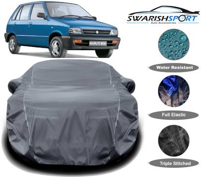Swarish Car Cover For Maruti Suzuki 800 (With Mirror Pockets)