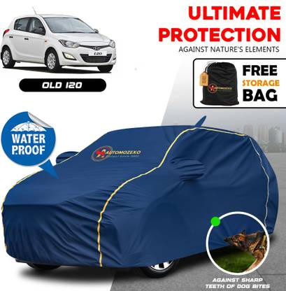 AUTOMOZEXO Car Cover For Hyundai i20, i20 Active, i20 Asta, i20 ERA, i20 Magna (With Mirror Pockets)