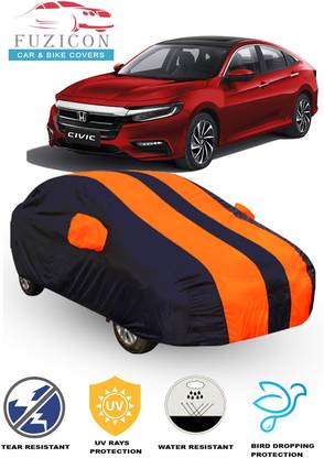 FUZICON Car Cover For Honda Civic 1.8S ivtec (With Mirror Pockets)