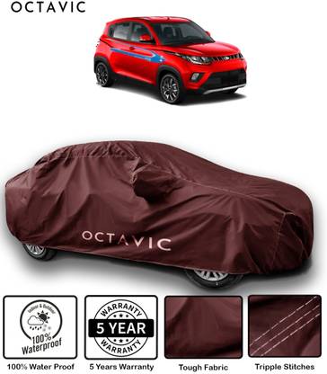 octavic Car Cover For Mahindra eKUV100 (With Mirror Pockets)