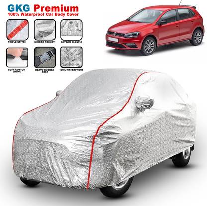 GKG Car Cover For Volkswagen Polo, Polo 1.0 MPI Comfortline Petrol, Polo 1.0 MPI Highline Plus Petrol, Polo 1.0 MPI Trendline Petrol, Polo 1.2 MPI Comfortline, Polo 1.2 MPI Highline, Polo 1.2 MPI Trendline, Polo 1.2 TDI, Polo 1.2L, Polo 1.5 TDI Comfortline, Polo 1.5 TDI Comfortline Diesel, Polo 1.5 TDI Highline, Polo 1.5 TDI Highline Plus Diesel, Polo 1.5 TDI Trendline, Polo 1.5 TDI Trendline Diesel, Polo 1.6 L, Polo Cross, Polo Equisite, Polo GT, Polo GT 1.5 TDI, Polo GT 1.5 TDI Diesel, Polo GT TSI, Polo Split (With Mirror Pockets)