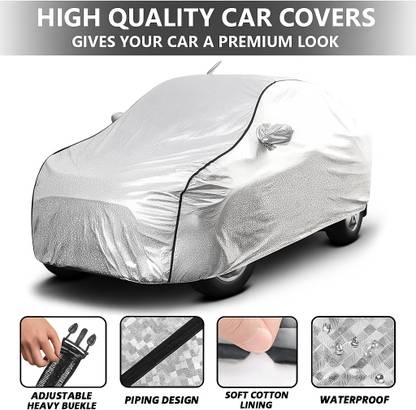 xodi Car Cover For Maruti Suzuki Ciaz, Ciaz AT ZXi, Ciaz S Petrol, Ciaz AT VXi Plus, Universal For Car (With Mirror Pockets)