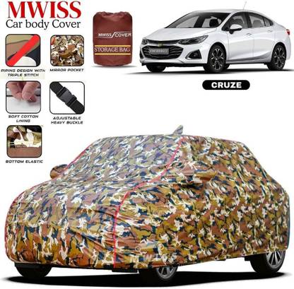 Mwiss Car Cover For Chevrolet Cruze (With Mirror Pockets)