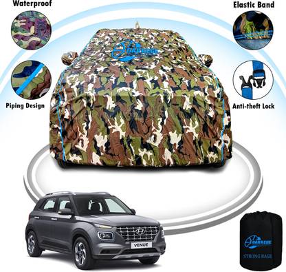 GARREGE Car Cover For Hyundai Venue (With Mirror Pockets)