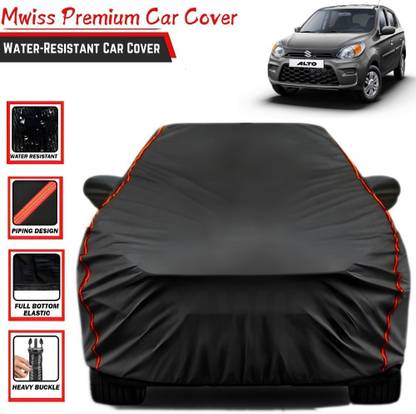 Mwiss Car Cover For Maruti Suzuki Alto, Alto 800, Alto 800 CNG LX, Alto 800 VXI Plus Petrol (With Mirror Pockets)