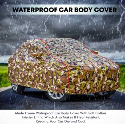 Swarish Car Cover For Tata Manza (With Mirror Pockets)