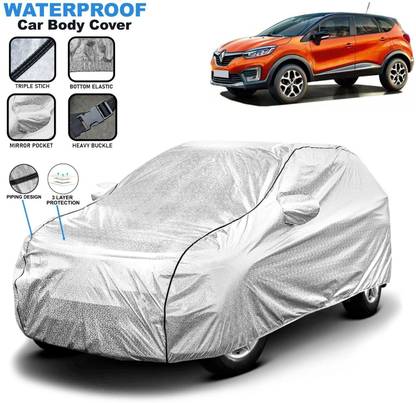 Grizzly Car Cover For Renault Captur, Captur 1.5 Diesel Platine, Captur 1.5 Diesel Platine Mono, Captur 1.5 Diesel RXE, Captur 1.5 Diesel RXE Diesel, Captur 1.5 Diesel RXL, Captur 1.5 Diesel RXT, Captur 1.5 Diesel RXT Mono, Captur 1.5 Petrol RXE, Captur 1.5 Petrol RXE Petrol, Captur 1.5 Petrol RXL, Captur 1.5 Petrol RXT, Captur 1.5 Petrol RXT Mono, Captur Platine Diesel Dual Tone, Captur Platine Dual Tone Diesel, Captur Platine Dual Tone Petrol, Captur Platine Petrol Dual Tone, Captur RXE Diesel, Captur RXE Petrol (With Mirror Pockets)