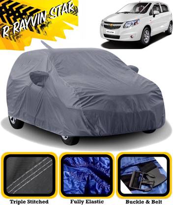 R Rayvin Star Car Cover For Chevrolet Sail UVA (With Mirror Pockets)