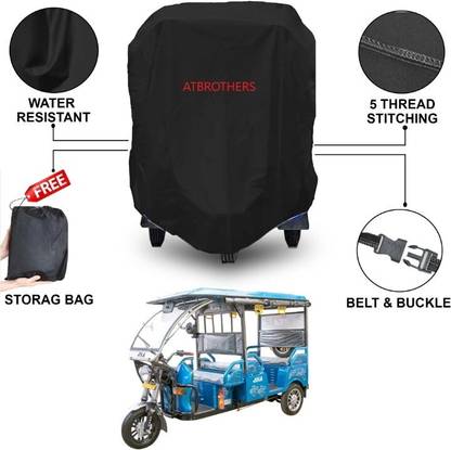 ATBROTHERS Car Cover For Universal For Autorickshaw Universal For Autorickshaw (Without Mirror Pockets)