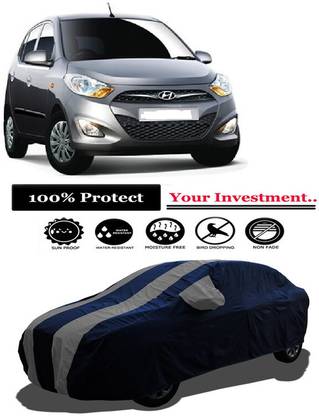 Amexride Car Cover For Hyundai i10 Magna 1.1L (With Mirror Pockets)
