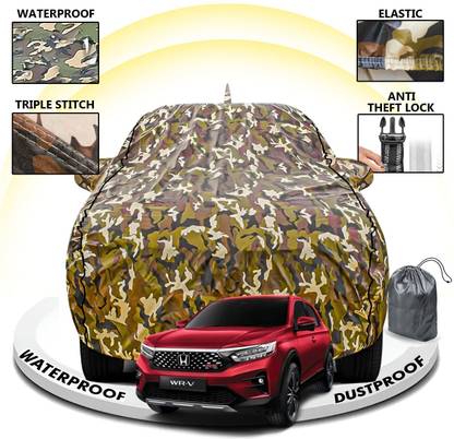 CARZEX Car Cover For Honda WR-V (With Mirror Pockets)